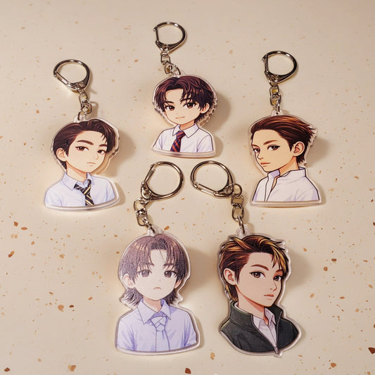 CORTIS Fan Support Acrylic Keychain