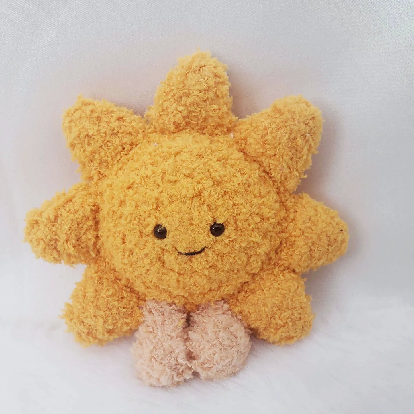 Handmade Crochet Jellycat Sunflower Doll — Cute Soft Plush Flower Toy