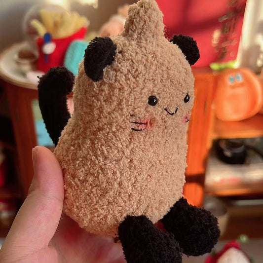 Crochet Peanut Cat Plush