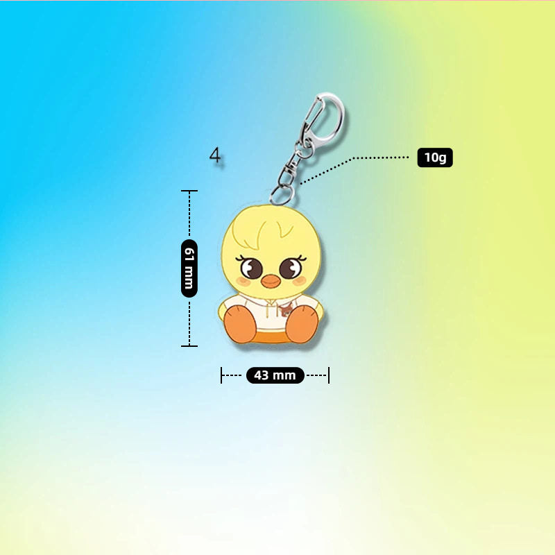 Stray Kids SKZOO Sitting Acrylic Keychain