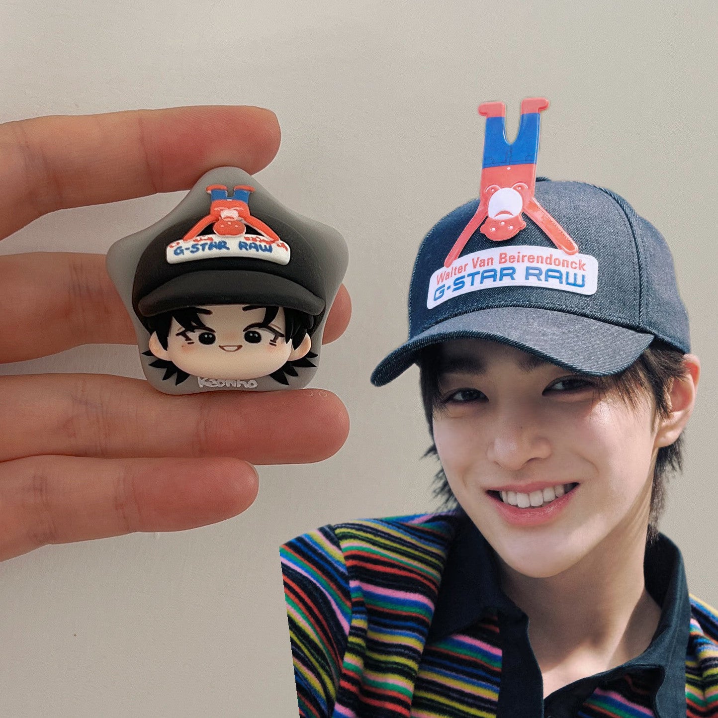 CORTIS Resin Head Keychain