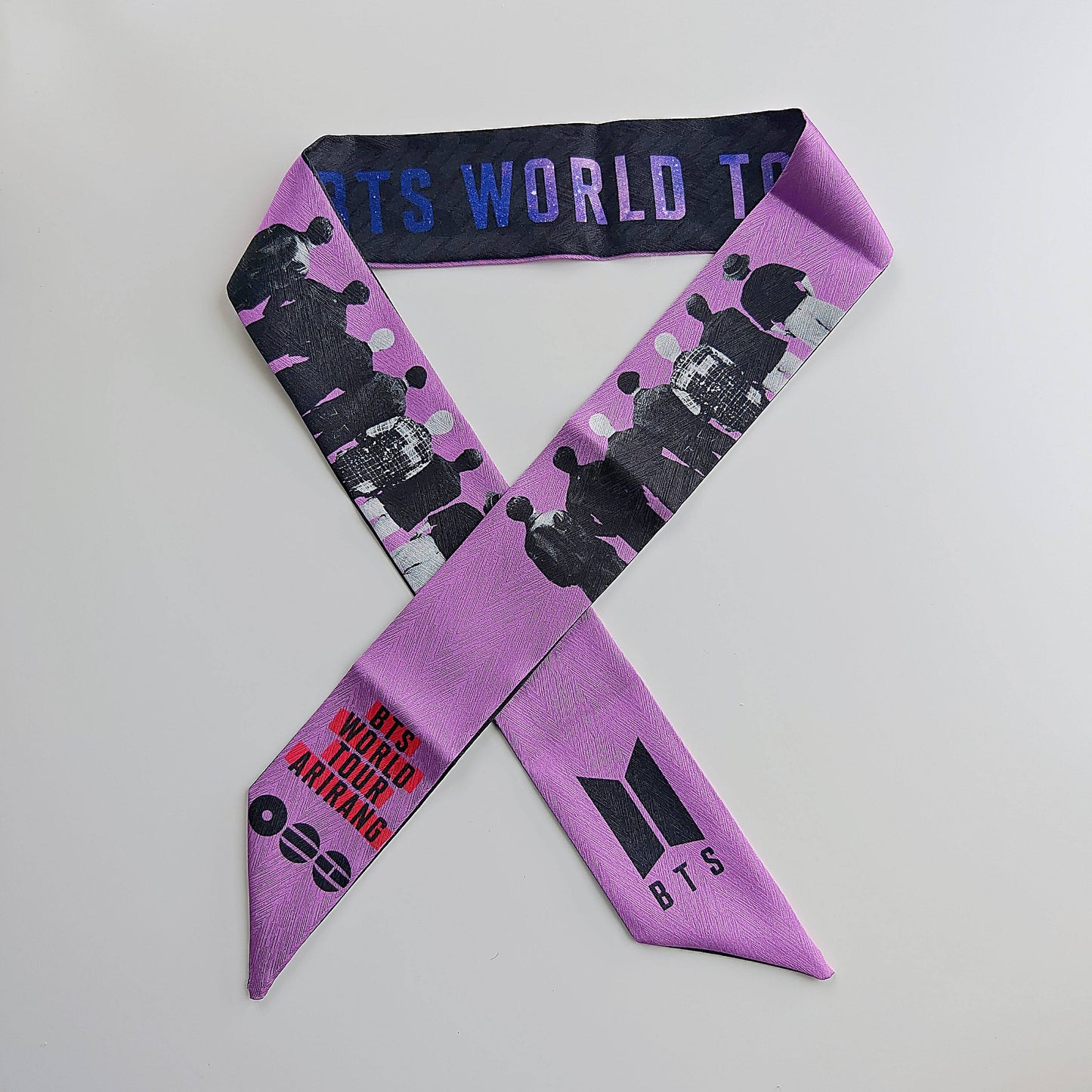 BTS Inspired Concert Scarf Ribbon