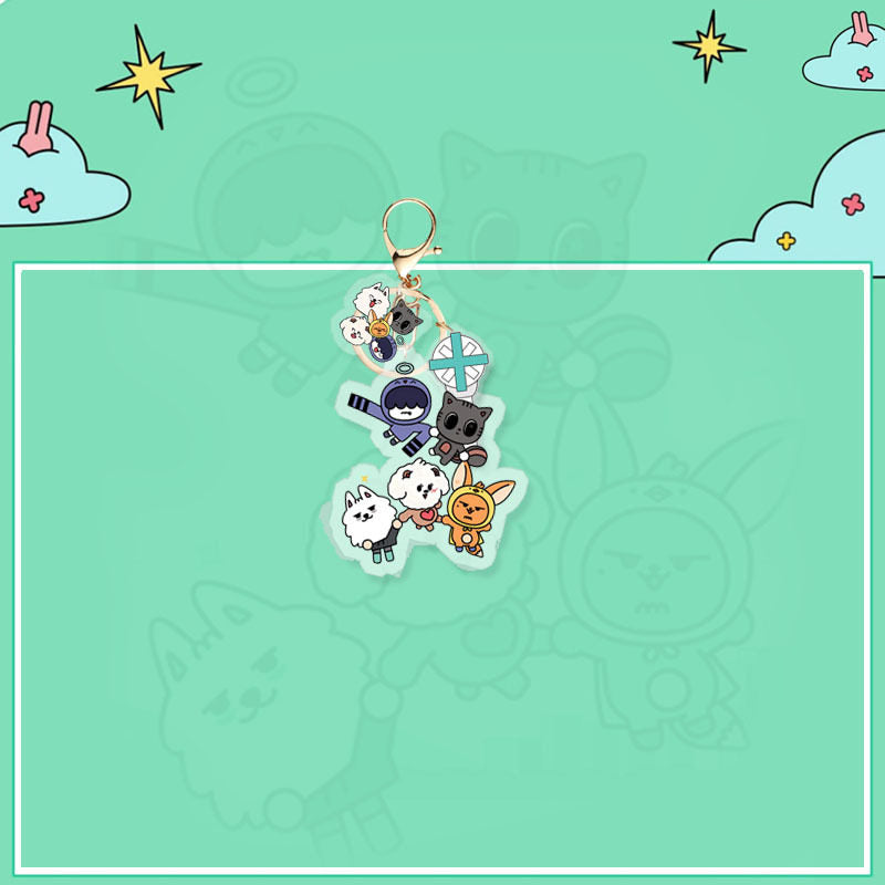 TXT Ppulbatu Acrylic Keychain — K-POP Fan Accessory