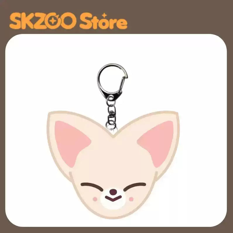 Stray Kids SKZOO Big Head Acrylic Keychain