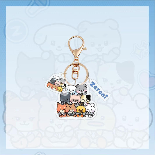 Zeroni Acrylic Keychain