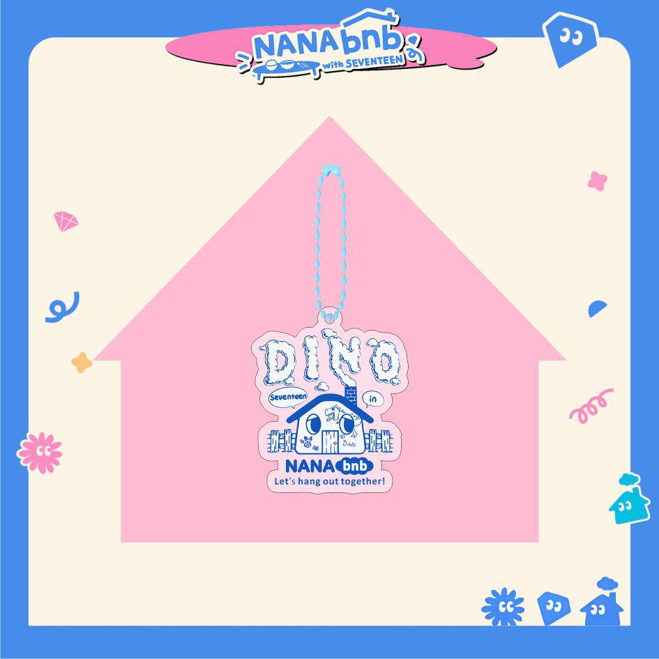 SEVENTEEN Nana BNB Acrylic Bead Keychain — Fan Accessory