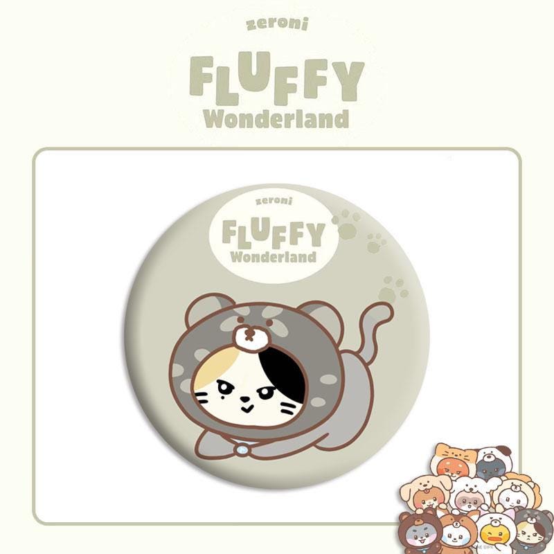 Zeroni Fluffy Wonderland Acrylic Pin