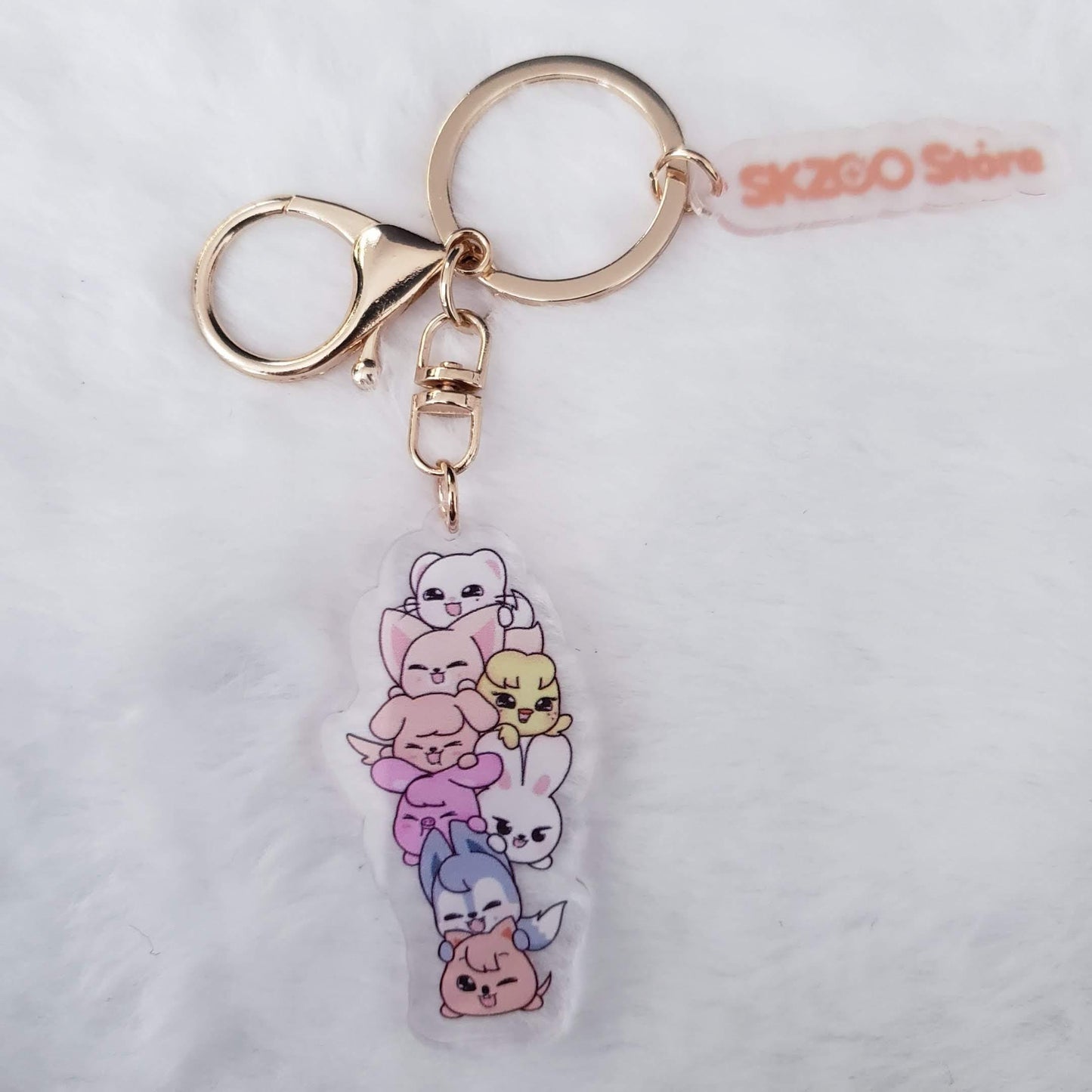 Stray Kids Skzoo Double-Sided Acrylic Keychain