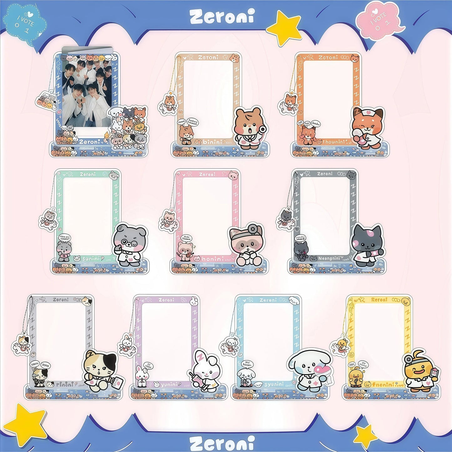 Zeroni Photocard Display Stand