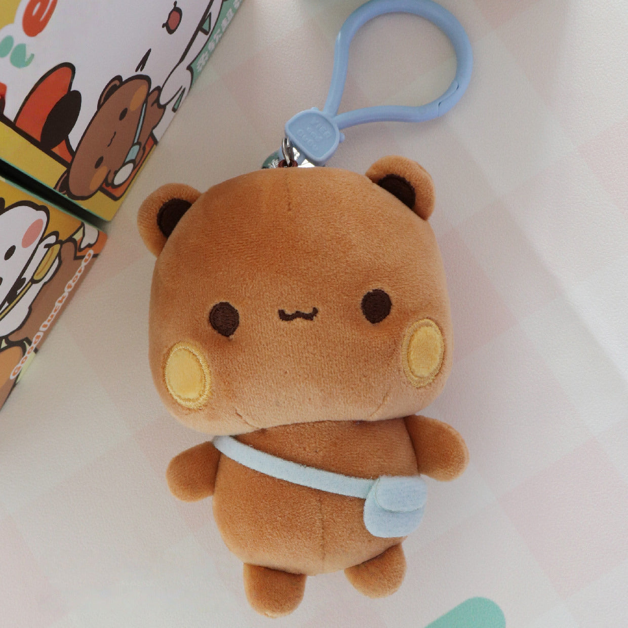 Bubududu Bear Plush Keychain
