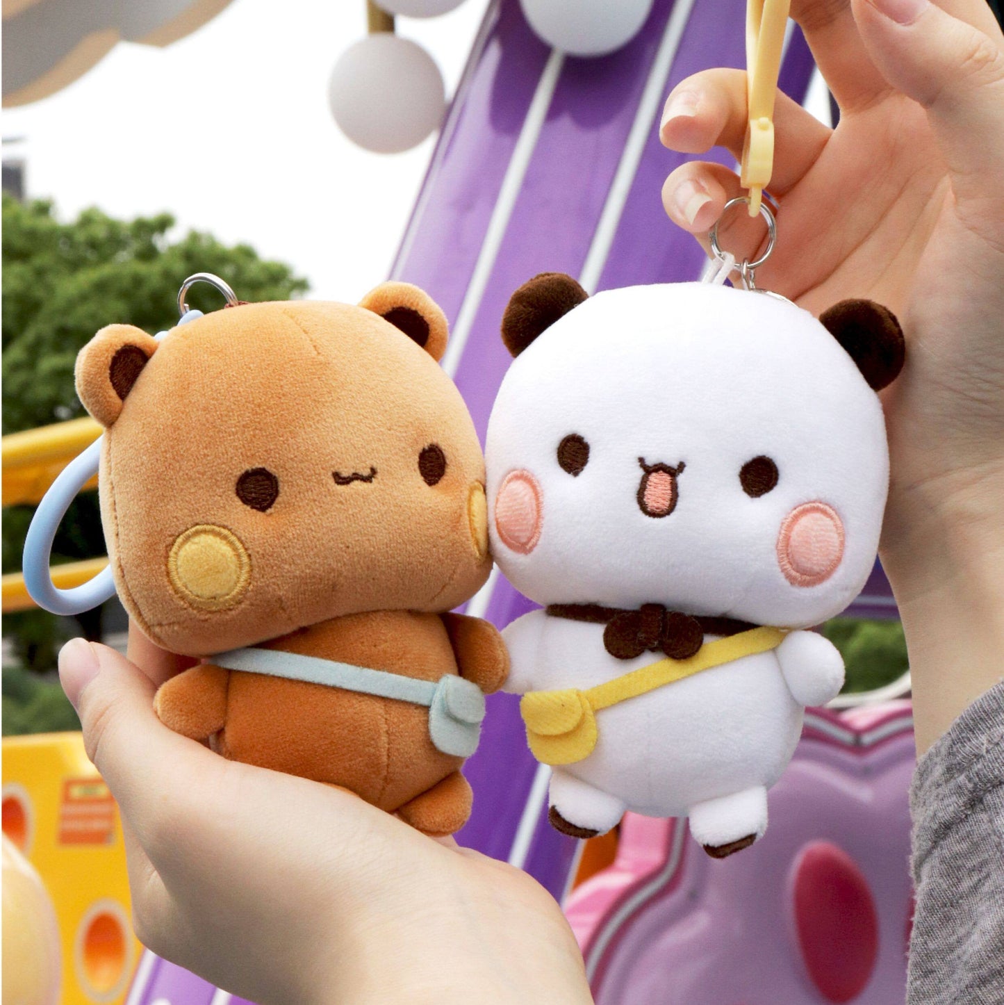 Bubududu Bear Plush Keychain