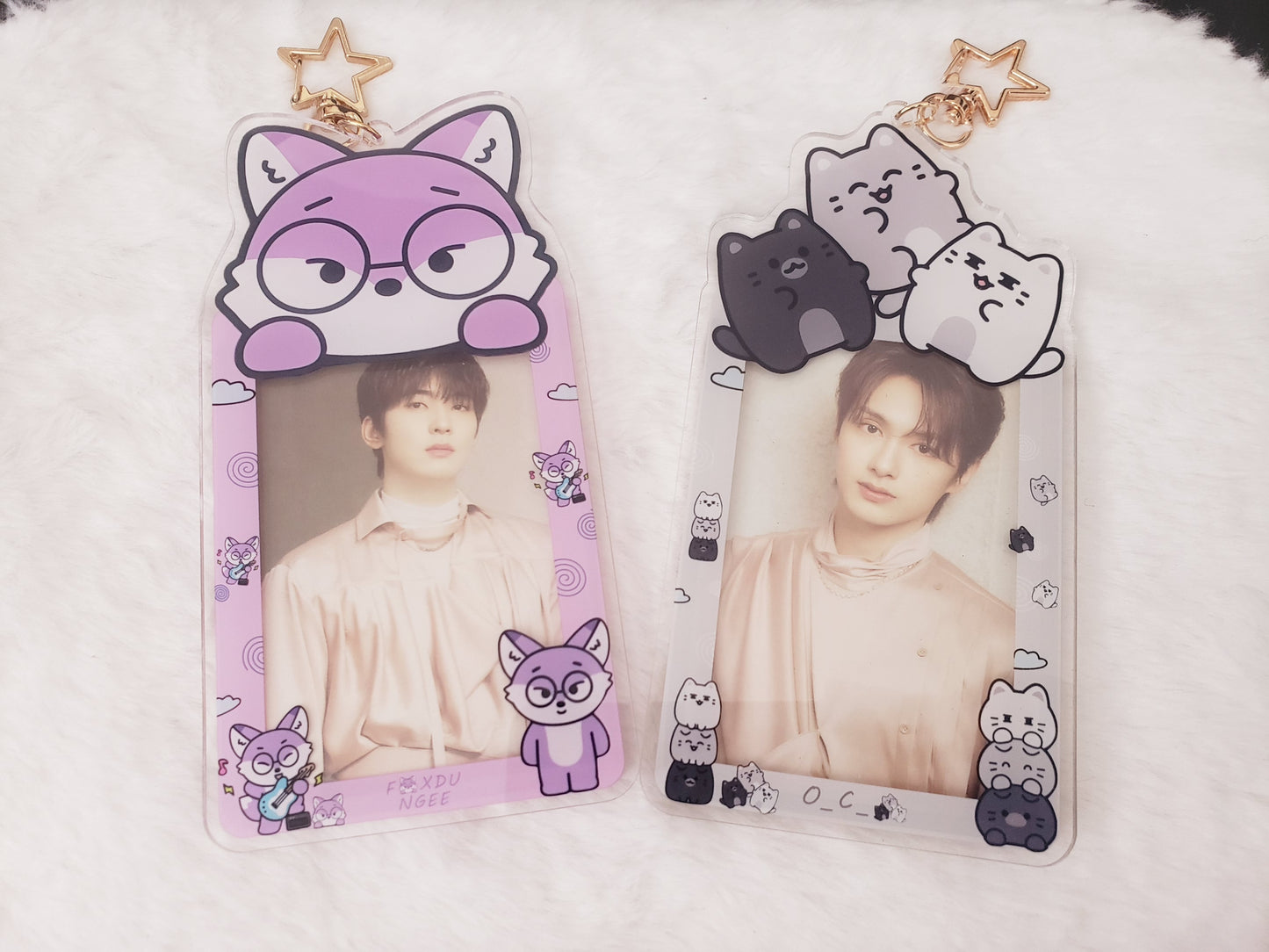 SEVENTEEN MiniTeen Photocard Frame Keychain