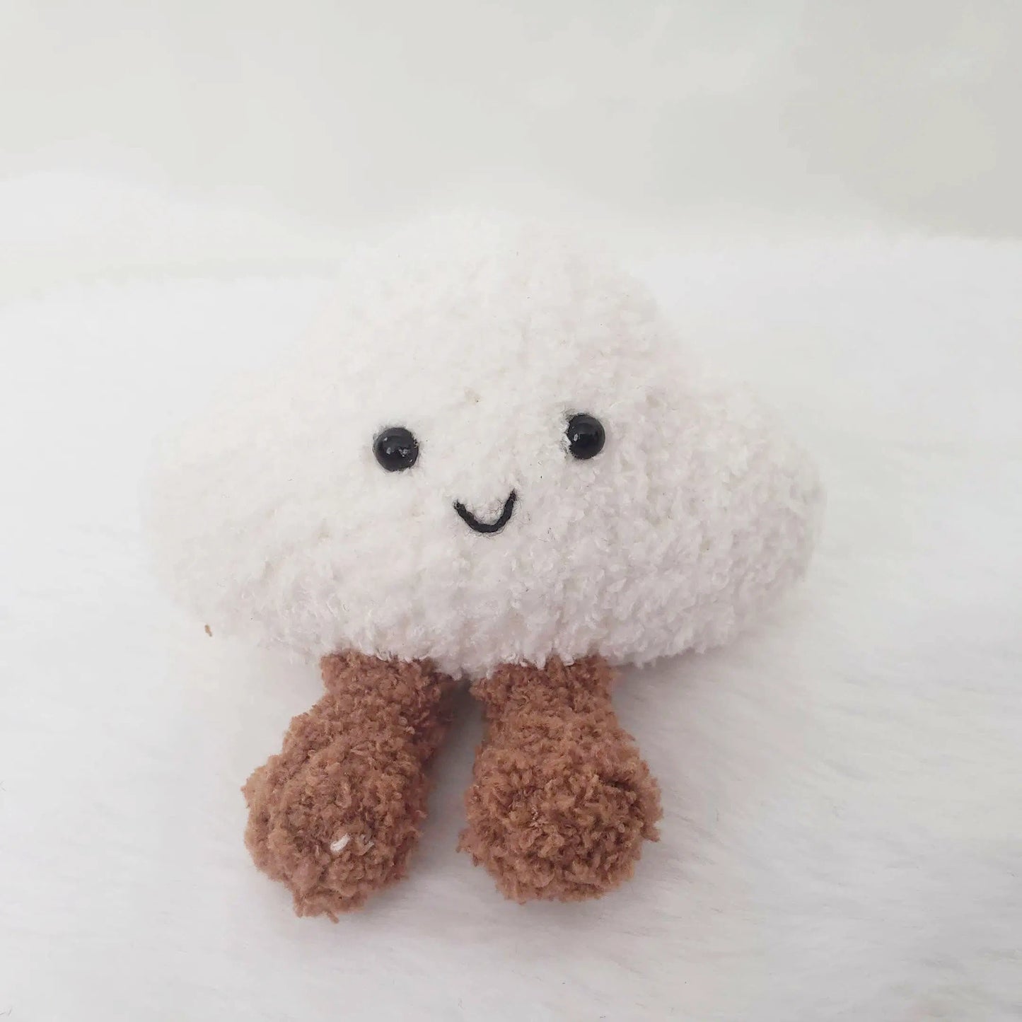Handmade Crochet Jellycat Cloud Doll — Soft & Charming Plush