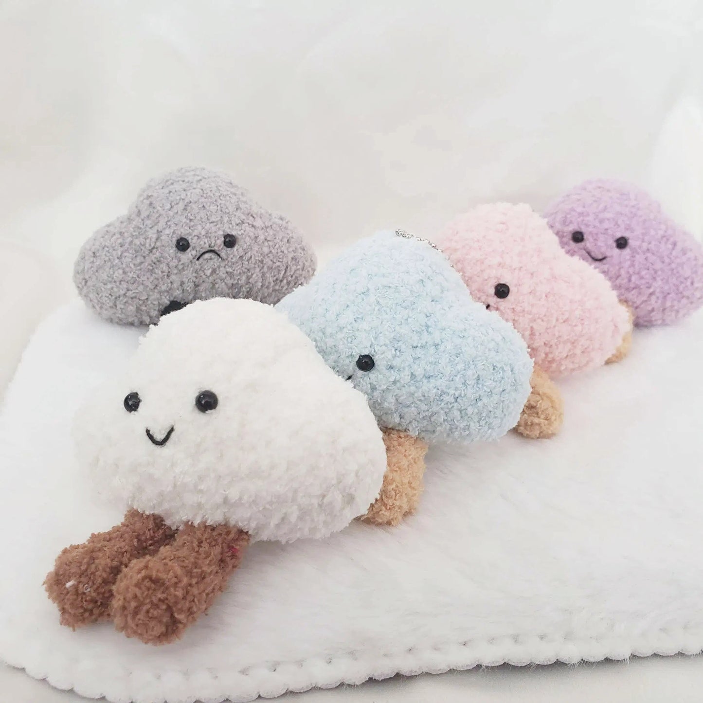 Handmade Crochet Jellycat Cloud Doll — Soft & Charming Plush