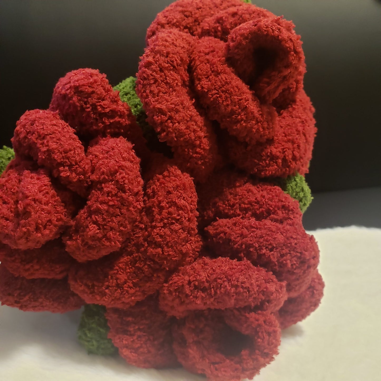 Crochet Rose Bouquet Plush