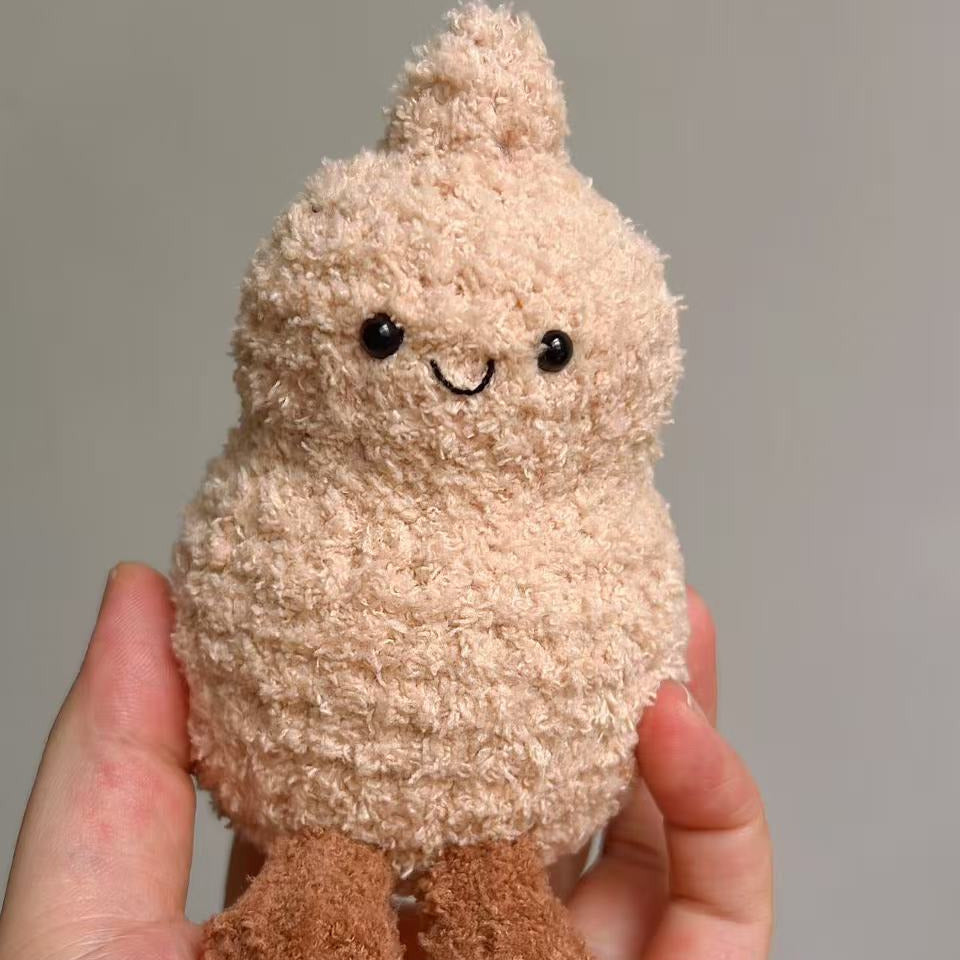 Crochet Peanut Plush keychain
