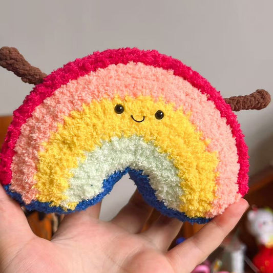 Crochet Rainbow Plush