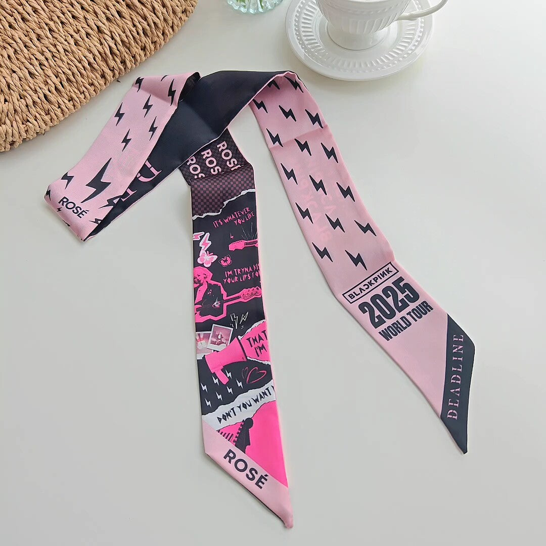 BLACKPINK Inspired Concert Scarf Ribbon