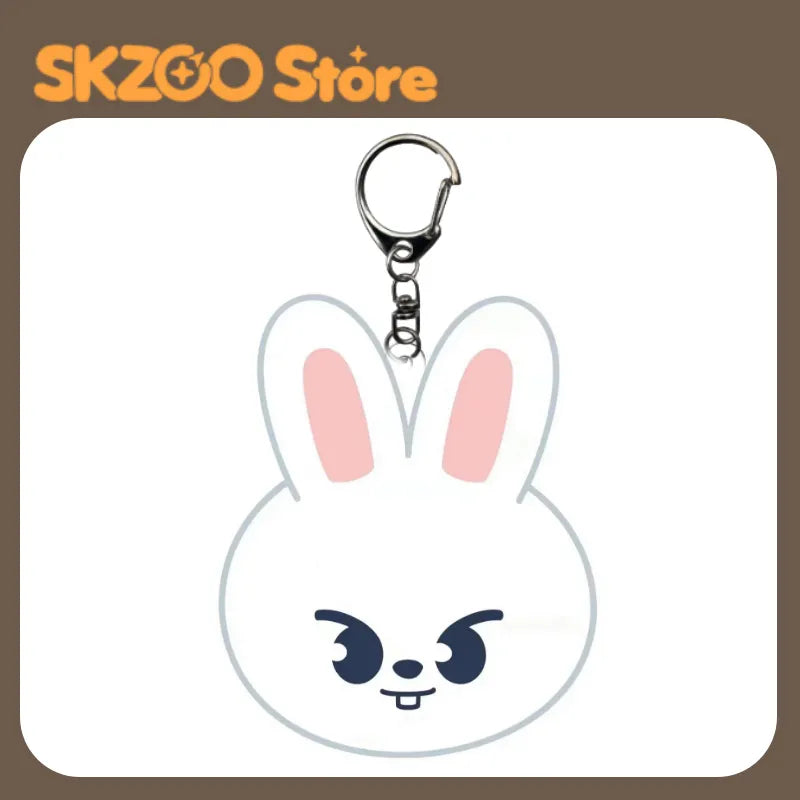 Stray Kids SKZOO Big Head Acrylic Keychain
