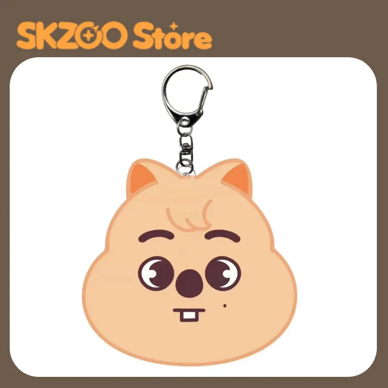 Stray Kids SKZOO Big Head Acrylic Keychain