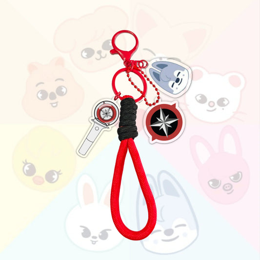 Stray Kids SKZOO Inspired Keychain Strap