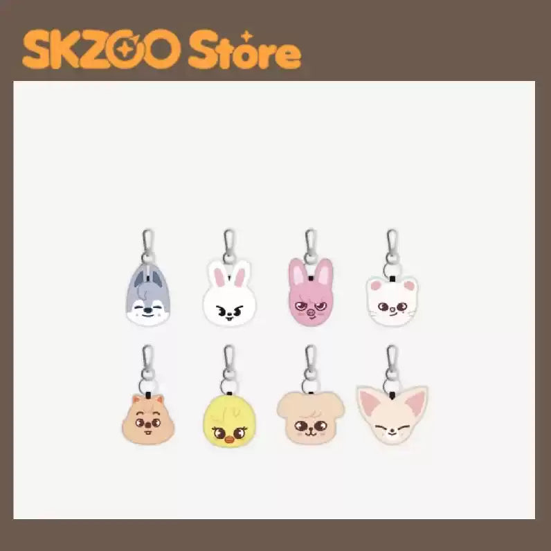 Stray Kids SKZOO Big Head Acrylic Keychain