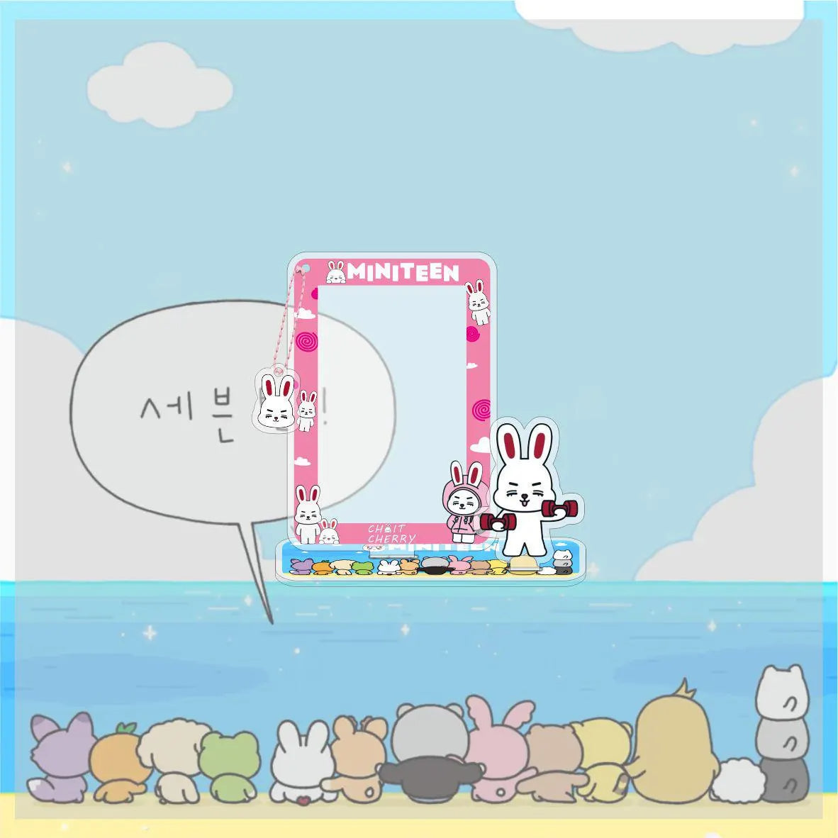 SEVENTEEN MiniTeen Photocard Display Stand