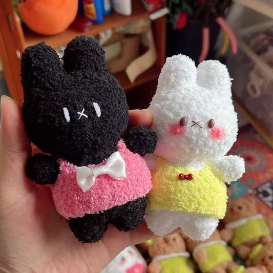 Kawaii Bunny Crochet Plush keychain