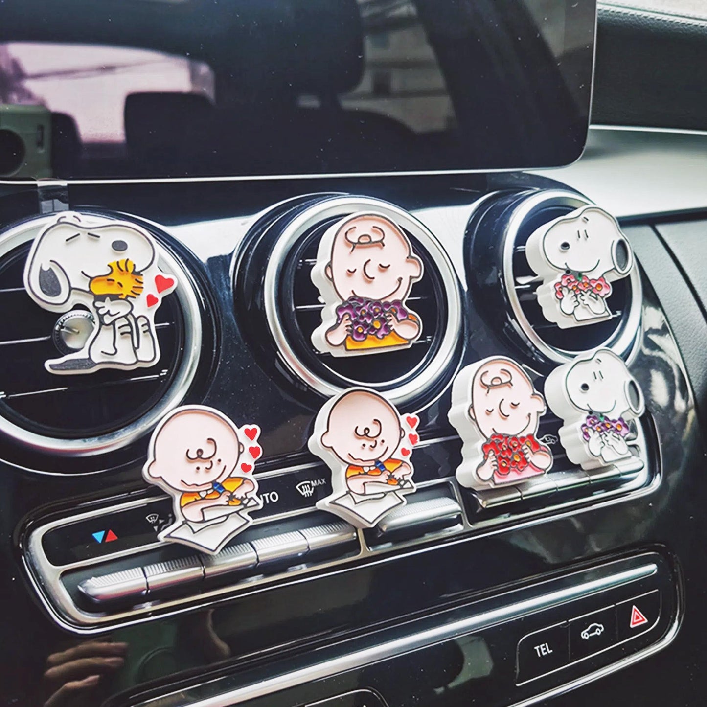 Snoppy Car Air Freshener Clip