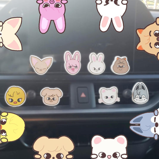 Stray Kids Skzoo Car Air Freshener Vent Clip — K-POP Fan Accessory