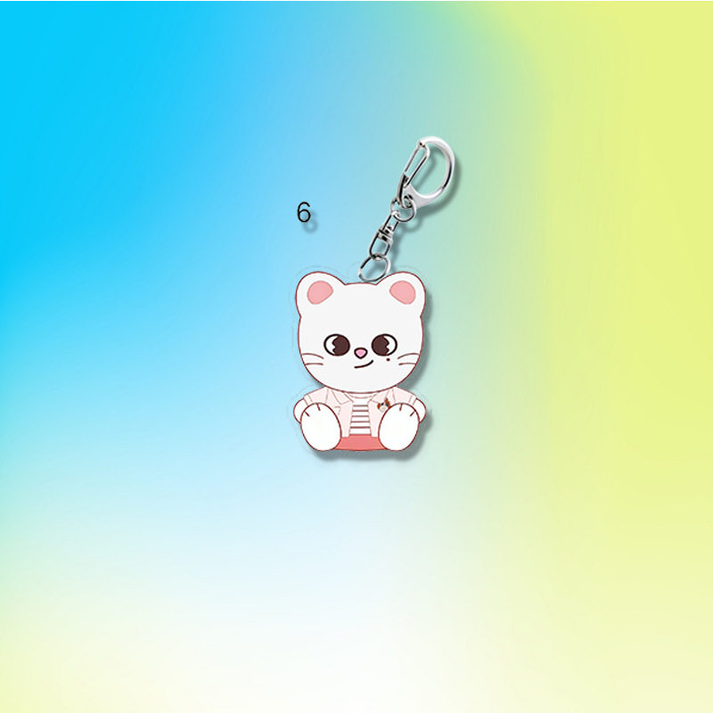 Stray Kids SKZOO Sitting Acrylic Keychain