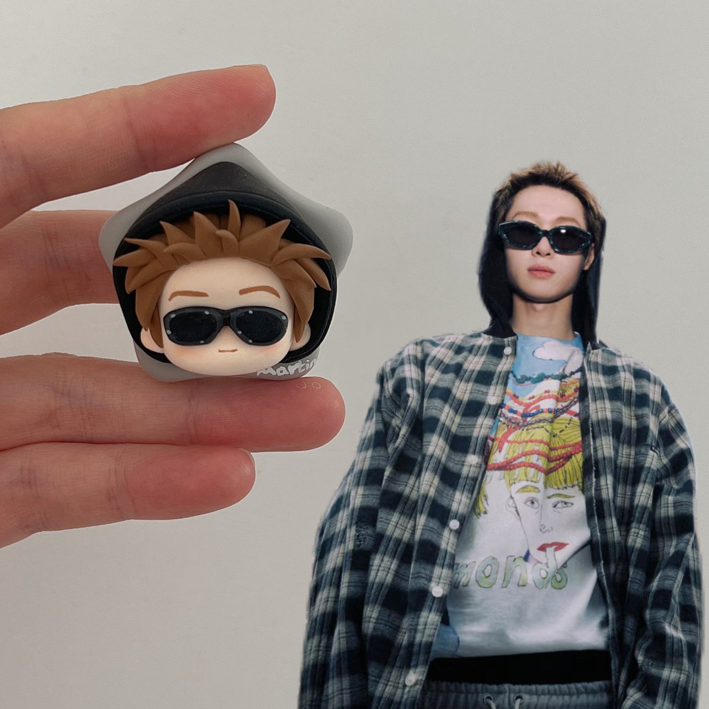 CORTIS Resin Head Keychain