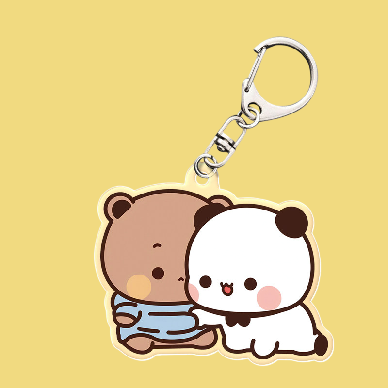 Bubududu Acrylic Keychain - Double Version | Cute Kawaii Bag Charm