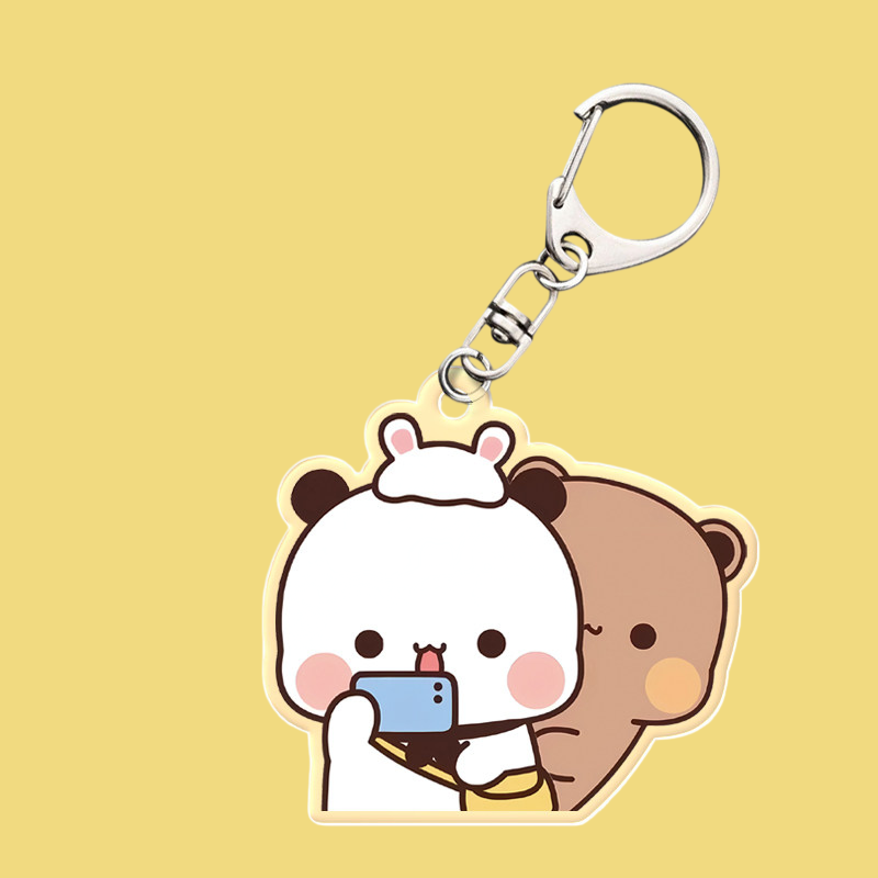 Bubududu Acrylic Keychain - Double Version | Cute Kawaii Bag Charm