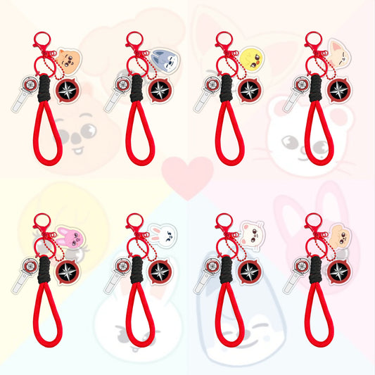 Stray Kids SKZOO Inspired Keychain Strap