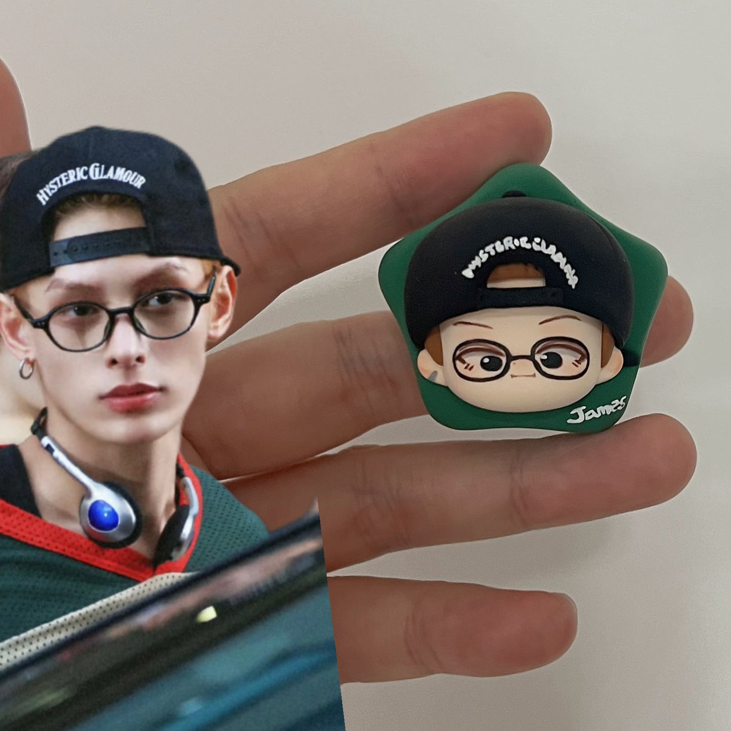 CORTIS Resin Head Keychain