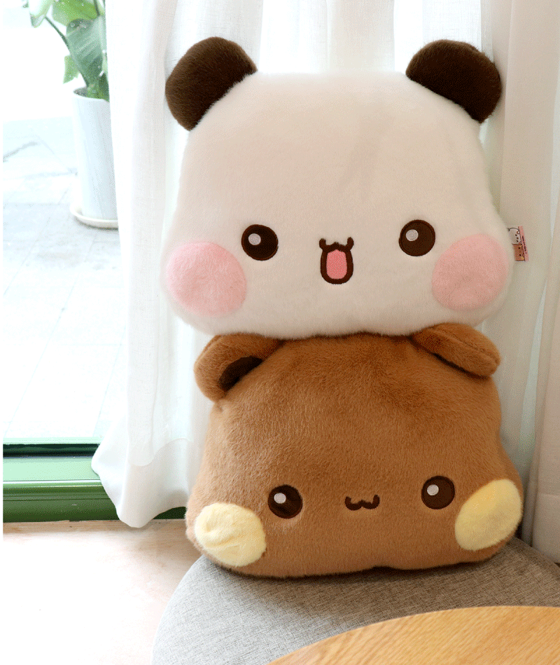 Authentic Bubududu Bear Plush Cushion | Kawaii Soft Pillow