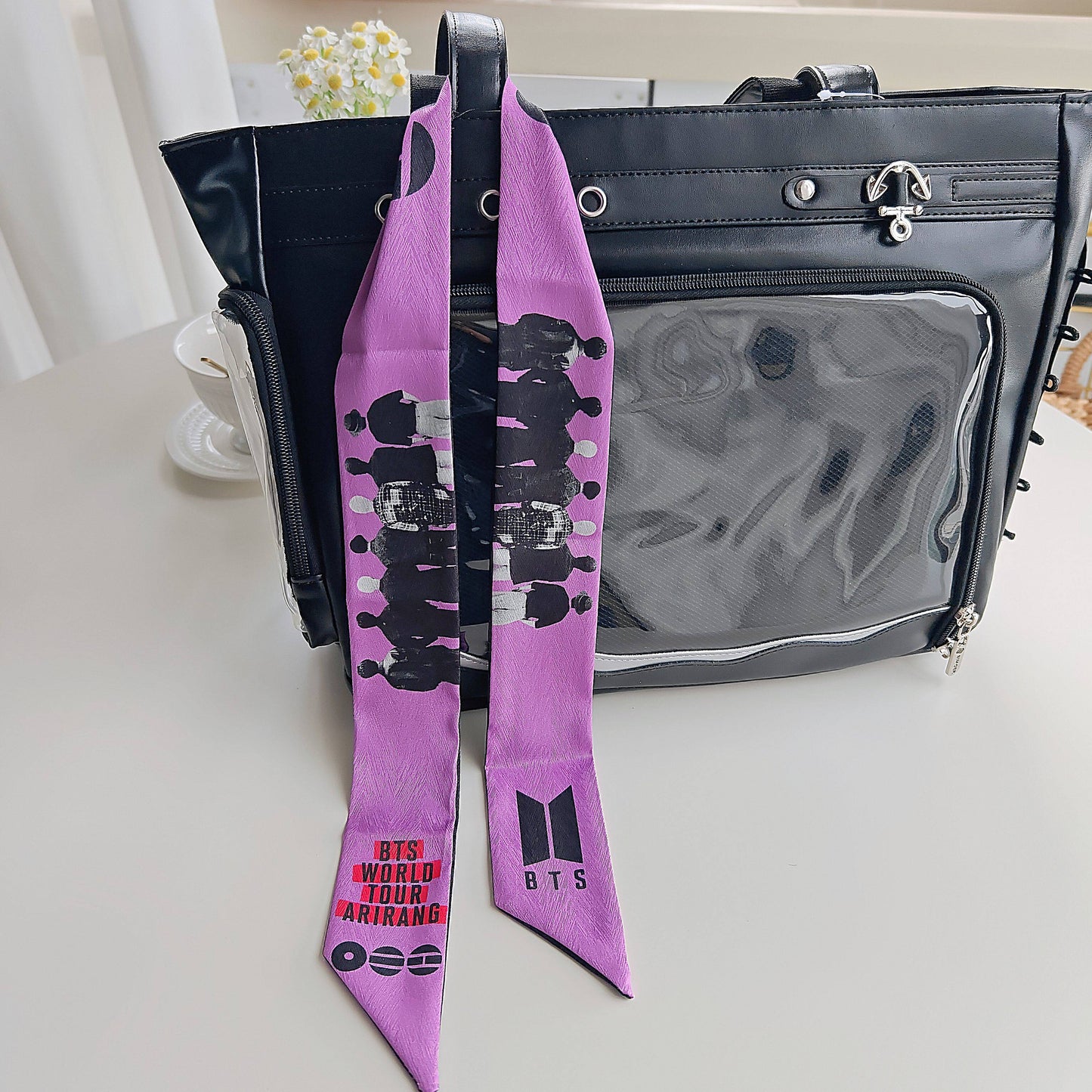 BTS Inspired Concert Scarf Ribbon