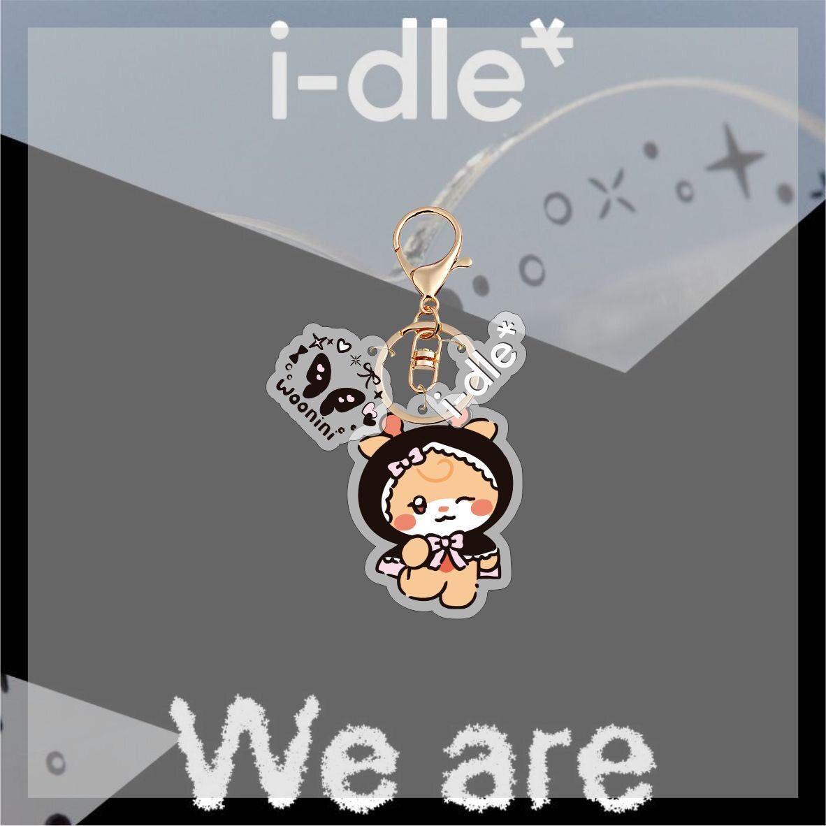 (Pre-order)(G)I-DLE Acrylic Keychain