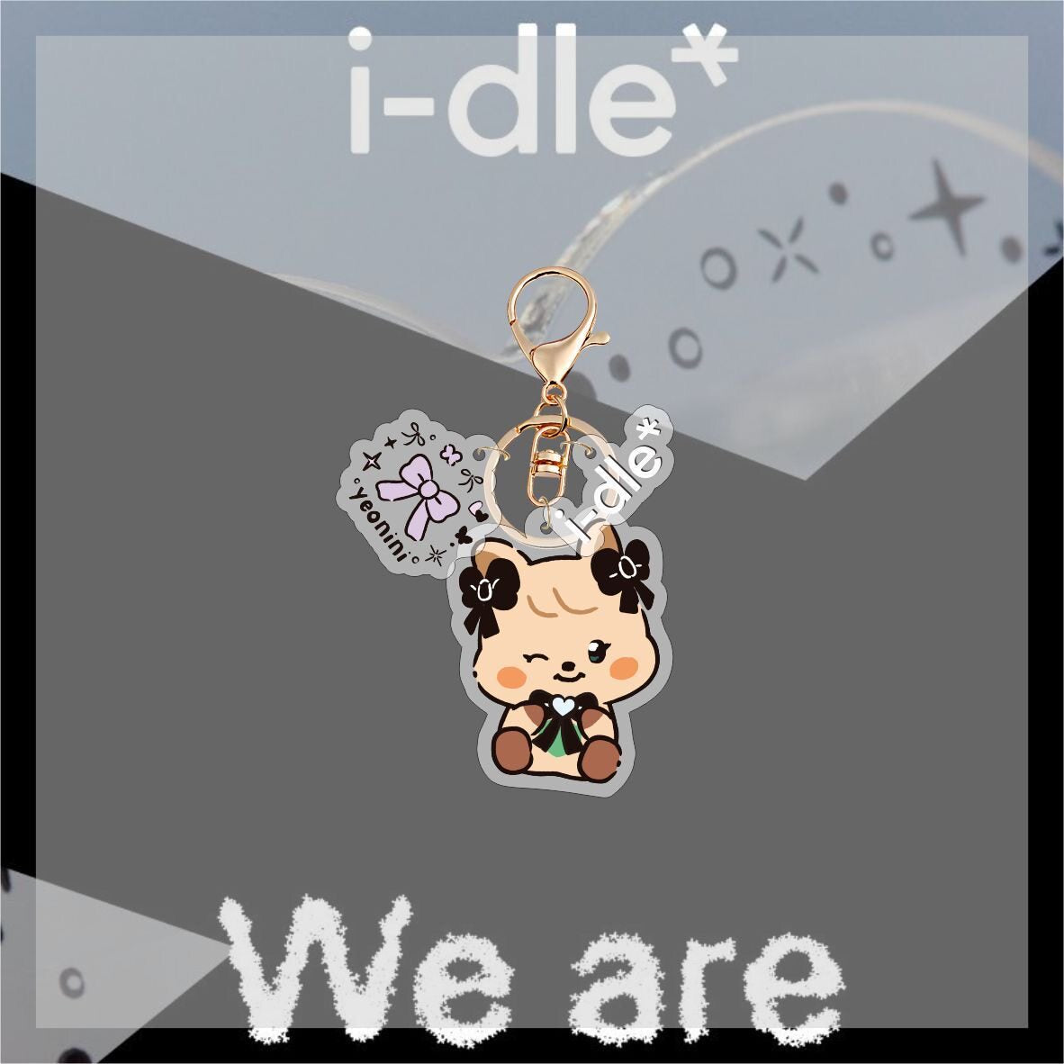 (Pre-order)(G)I-DLE Acrylic Keychain