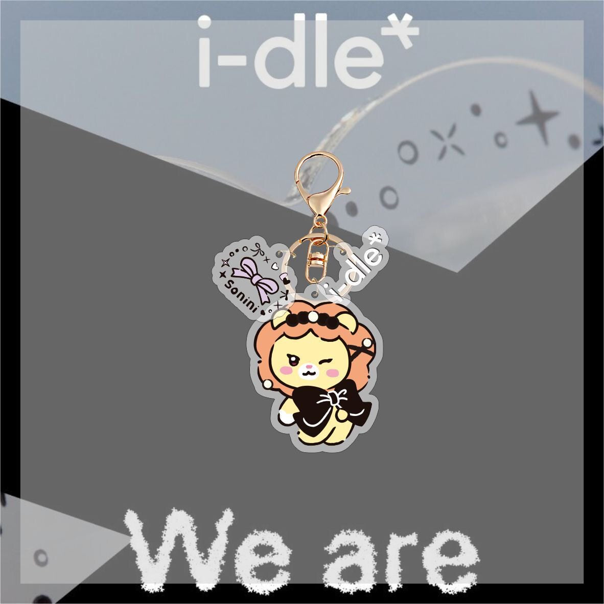 (Pre-order)(G)I-DLE Acrylic Keychain