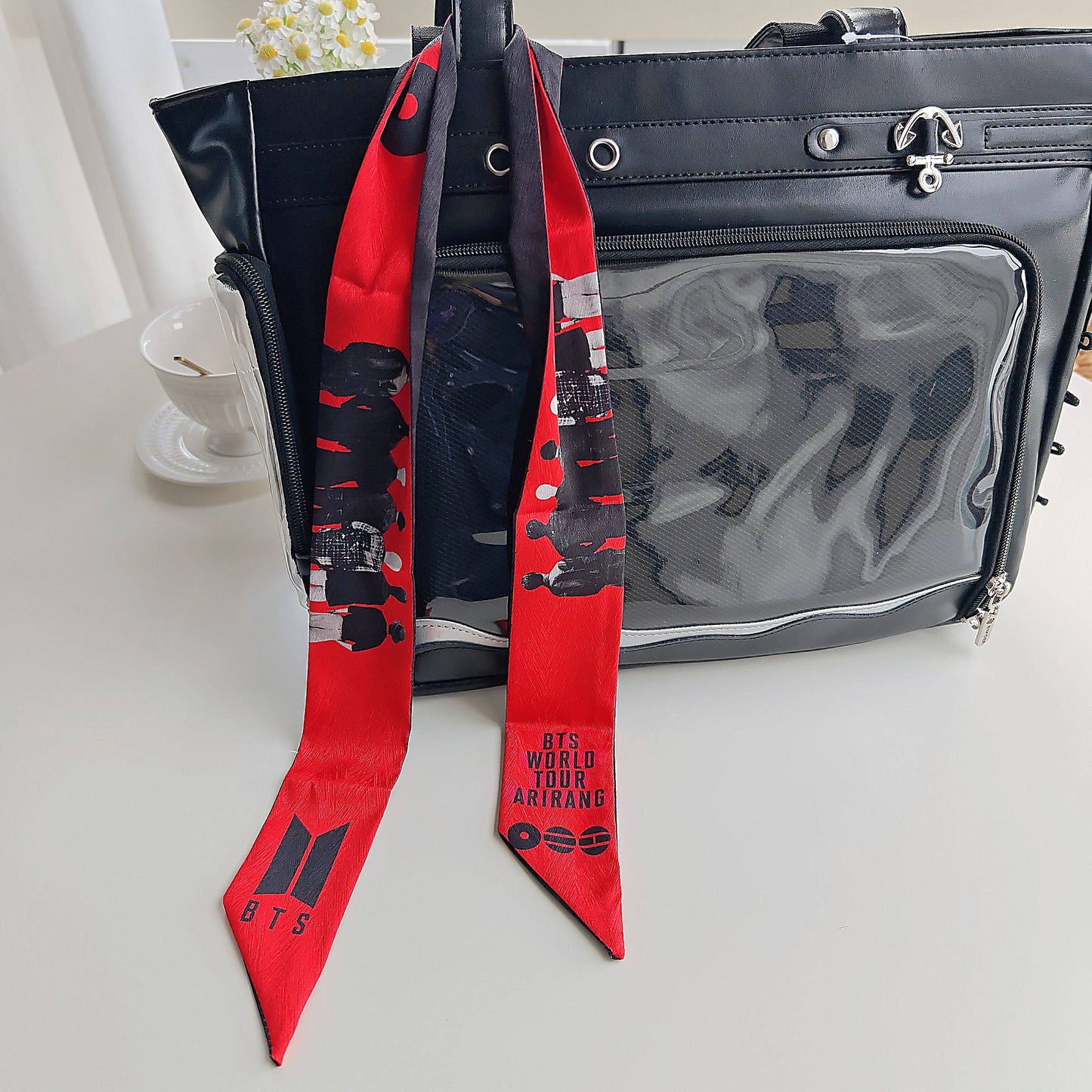 BTS Inspired Concert Scarf Ribbon