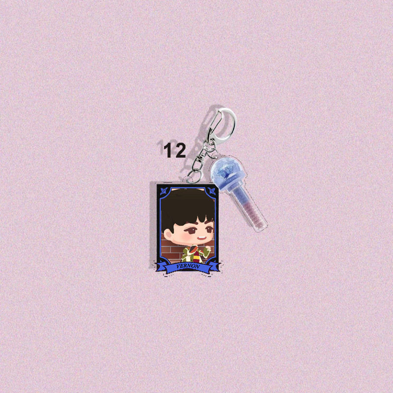 SEVENTEEN Fan Support Acrylic Keychain