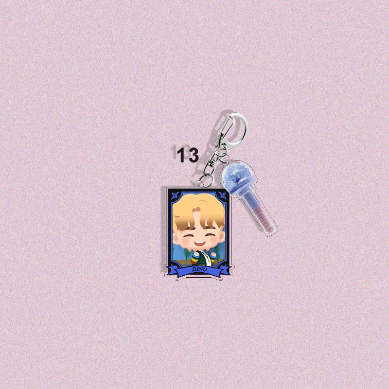 SEVENTEEN Fan Support Acrylic Keychain