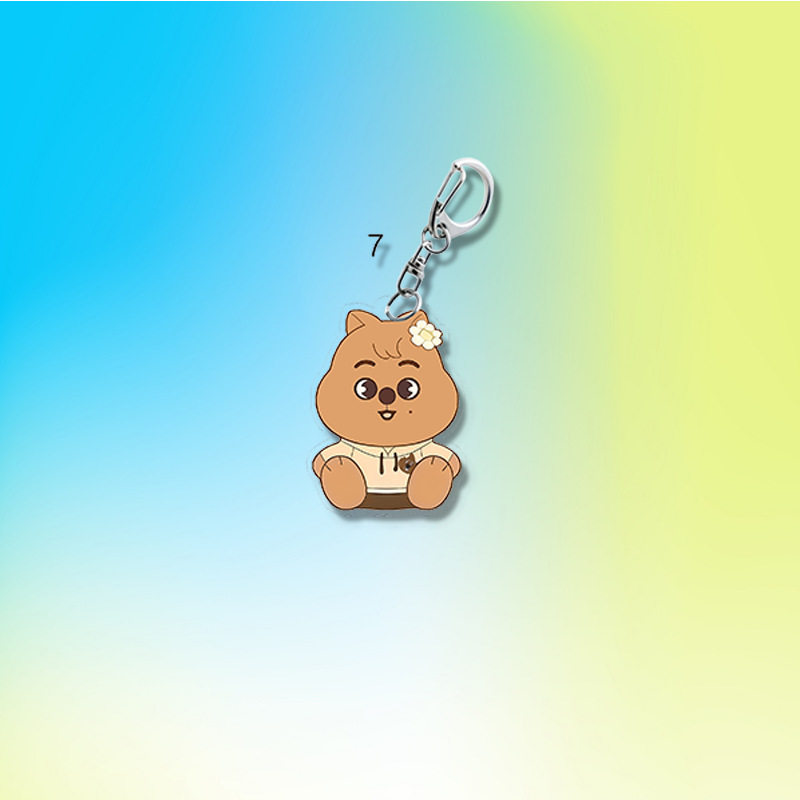 Stray Kids SKZOO Sitting Acrylic Keychain