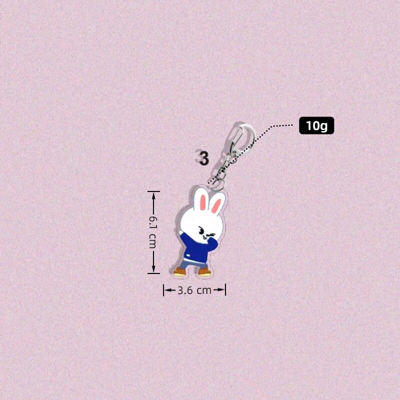 Stray Kids SKZOO Acrylic Keychain