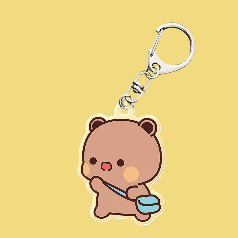 Bubududu Acrylic Keychain – Single