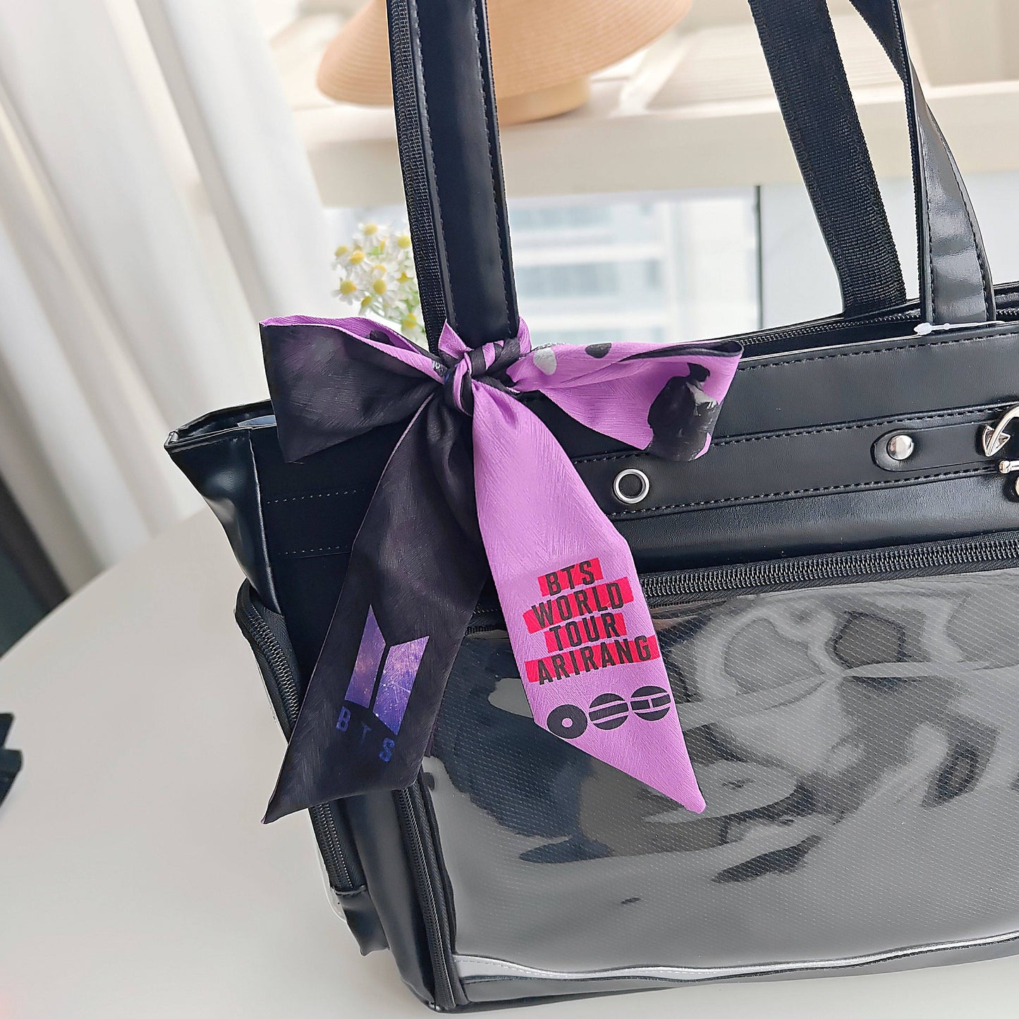 BTS Inspired Concert Scarf Ribbon