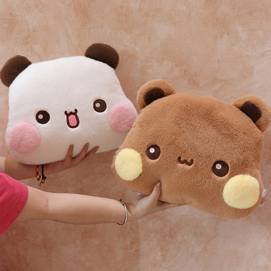 Authentic Bubududu Bear Plush Cushion | Kawaii Soft Pillow