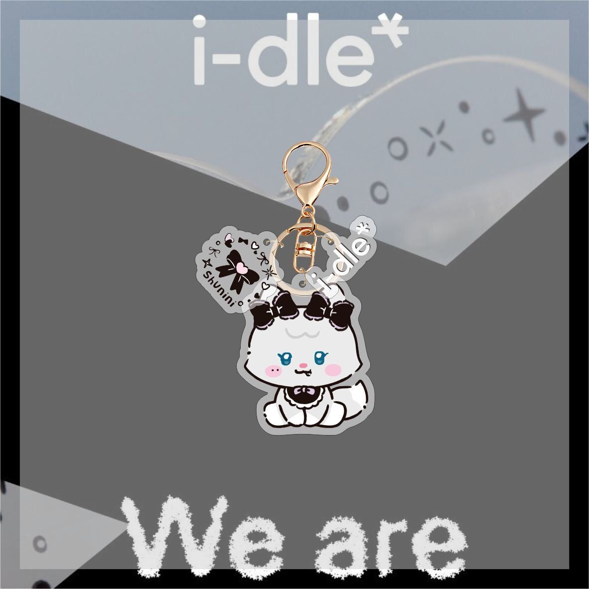 (Pre-order)(G)I-DLE Acrylic Keychain